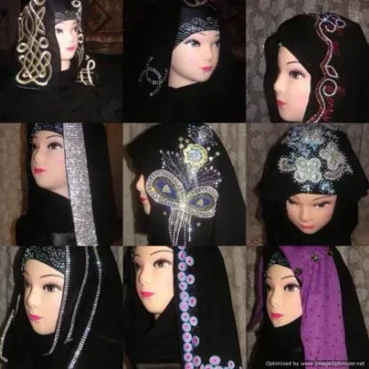 Picture of Islamic Gloves Niqab Abaya Sleeves Islam Muslim Prayer 