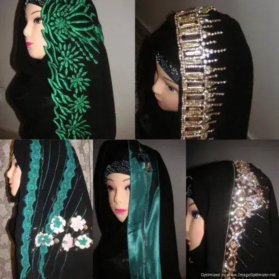 Picture of Abaya Hat Shayla Al Amira Hijab Hejab Islamic Scarf Mus