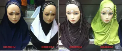 Picture of Amira Hijab BLACK Abaya pc Rhinestone Slip On Eid Flora
