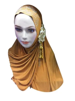 Picture of Bilqis Khimar Instant Hijab One Piece Slip On Scarf Lon