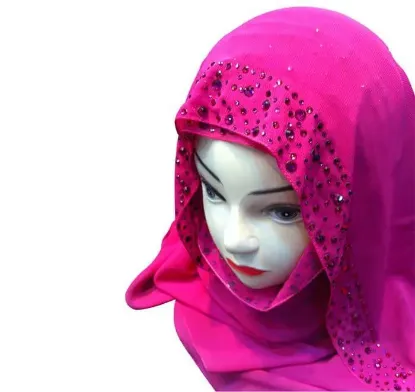 Picture of Islamic Muslim Hijab Caps Women modest maxi gown Headsc