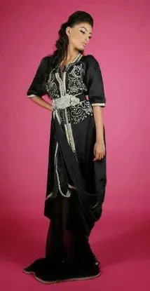 Picture of farasha takshita georgette modern fancy arabian jilbab 