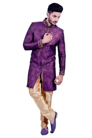 https://radhedesigner.com/images/thumbs/000/0000776_black-velvet-silk-indian-wedding-indowestern-sherwani-f_450.webp