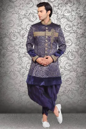 https://radhedesigner.com/images/thumbs/000/0000796_brown-brocade-silk-indian-wedding-indowestern-sherwani_450.webp