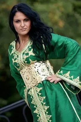 Picture of modest maxi gown georgette caftan jalabiya jilbab thobe