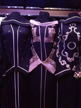 Picture of modest maxi gown modern fancy georgette jilbab jalabiya
