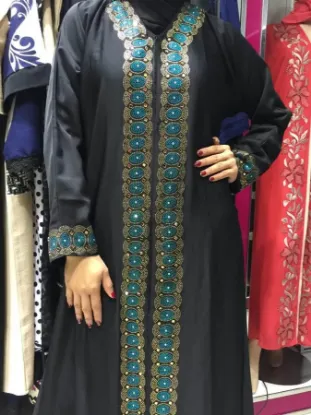 Picture of modest maxi gown moroccan dubai arabian fantasy niqah p