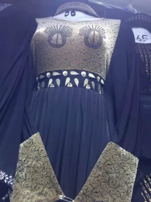 Picture of modest maxi gown moroccan dubai kaftan takchita party w