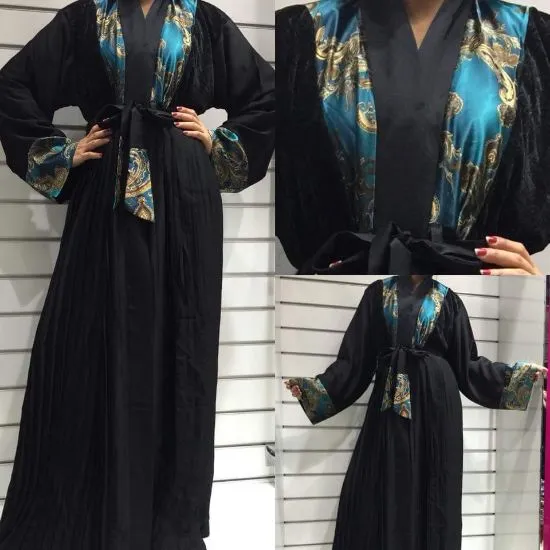 Picture of 155 cm abaya,abaya 1m60,abaya,jilbab,kaftan dress,duba,