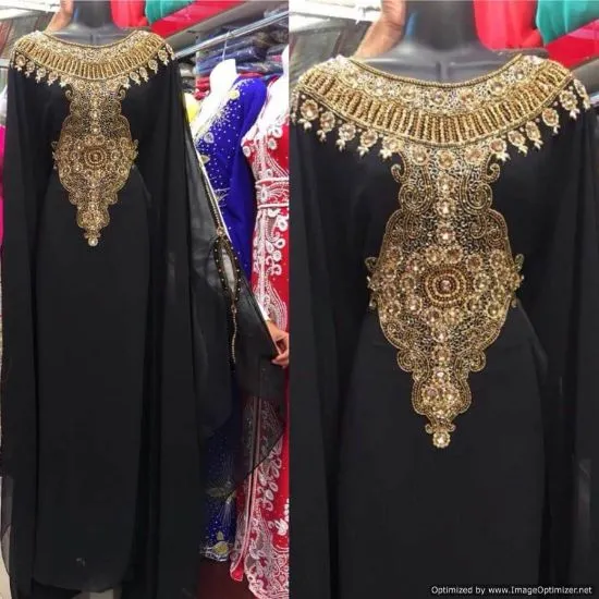Picture of 3 piece abaya set,3 abaya khaliji,abaya,jilbab,kaftan ,