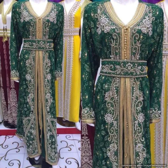 Picture of algerian dress 2024,bridal dress topper,abaya,jilbab,k,