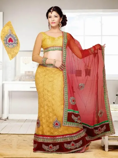 Picture of a line lehenga skirt,ghagra choli online indiachaniya c