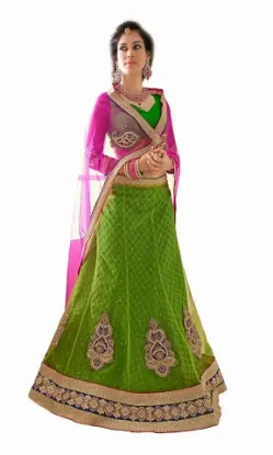 Picture of a-line lehenga designs,ghagra choli onlinechaniya chol,