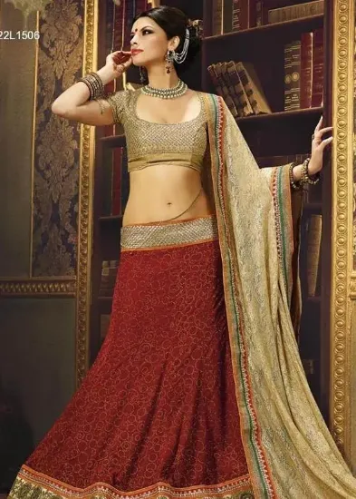 Picture of bollywood choli lehenga bridal traditional ethnic india