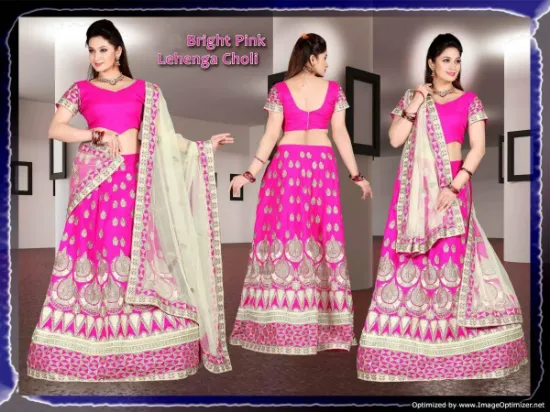 Picture of bollywood designer lehenga choli anarkali lehenga asian