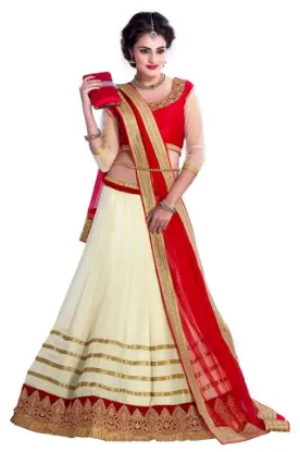 Picture of bollywood designer lehenga choli indian wedding embroid