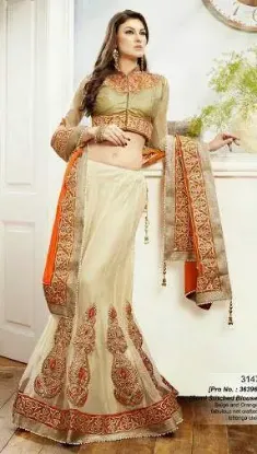 Picture of bollywood designer lehenga choli moroccan style outfits