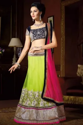 Picture of bollywood designer lehenga choli moroccan style outfits