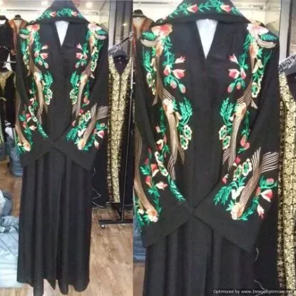Picture of bridesmaid dress fabric,abaya,jilbab,kaftan dress,duba,