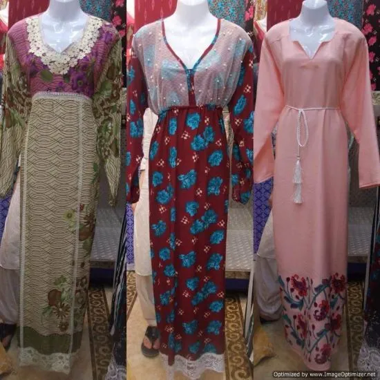 Picture of f&f signature bridesmaid dress with silk,abaya,jilbab,,