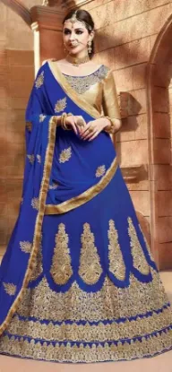 Picture of bollywood dress lehenga junglee,ghagra choli xl size,g5