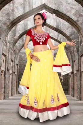 Picture of bollywood dress lehenga junglee,ghagra choli xl sizecha