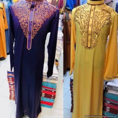 Picture of bridesmaid dress embroidered,abaya,jilbab,kaftan dress,