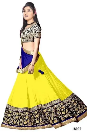 Picture of bollywood ethnic women party lehenga choli indian desi,