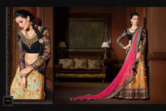 Picture of bollywood indian wedding lehenga choli pakistani party,