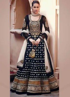 Picture of bollywood lehenga 2024,lehenga choli back neck designsc