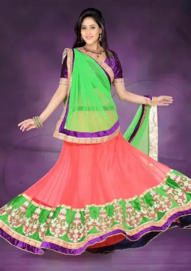 Picture of bollywood lehenga at lowest beach dress,ghagra choli pa