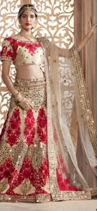 Picture of bollywood lehenga blouse designs,ghagra choli ram leel,