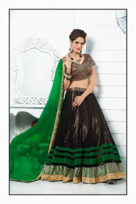 Picture of bollywood lehenga choli indian wedding ethnic women de,