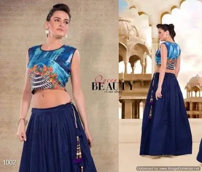 Picture of bollywood lehenga choli s,ghagra choli type sarees,g562