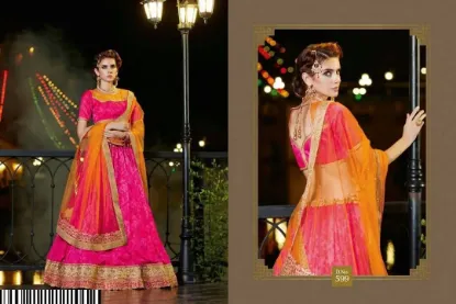 Picture of bollywood lehenga online shopping,ghagra choli on rent,