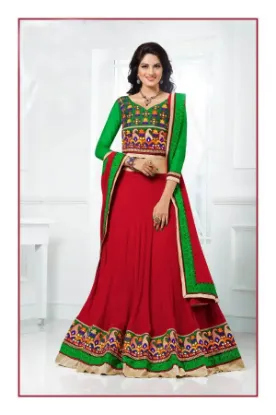 Picture of bollywood lehenga saree with beach dress,lehenga choli 