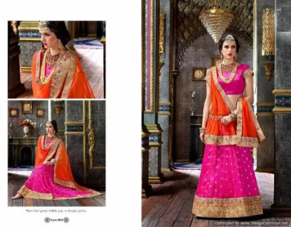 Picture of bollywood lehenga saree with beach dress,lehenga choli 