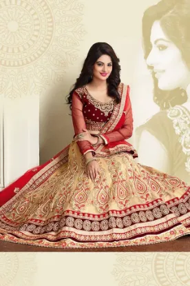 Picture of bollywood partywear latest choli lehenga traditional br