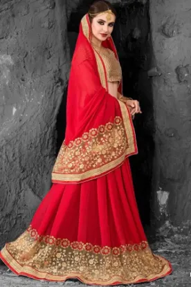 Picture of bollywood saree lehenga indian sari designer party wea,