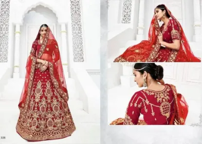 Picture of bollywood wedding designer indian pakistani dress brid,