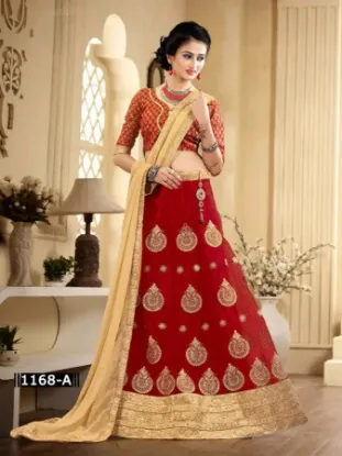 Picture of bridal elegance lehenga,lehenga choli jashnchaniya cho,