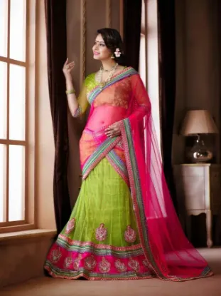 Picture of bridal lehenga 10000 to 15000,lehenga saree indiachaniy