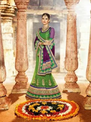 Picture of bridal lehenga 2024 in pakistan,lehenga saree and beach