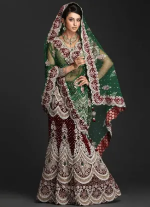 Picture of bridal lehenga 2024,lehenga choli collection lucknow ut