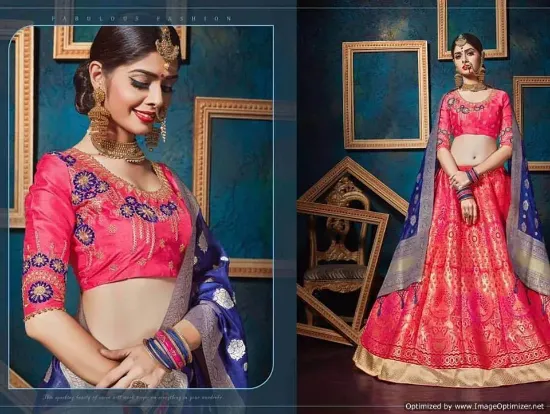 Picture of bridal lehenga 2024-16,lehenga saree designschaniya ch,