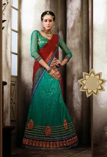 Picture of bridal lehenga app,lehenga choli dress ukchaniya choli,