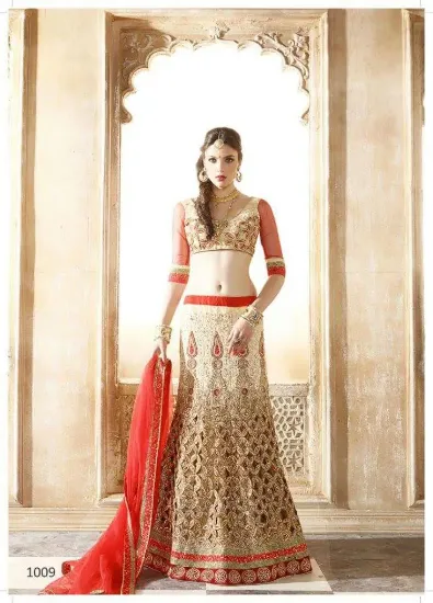 Picture of bridal lehenga choli heavy work designer wear wedding l