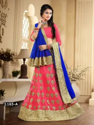 Picture of bridal lehenga collection,lehenga choli hairstyleschan,