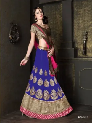 Picture of bridal lehenga color combinations,lehenga choli hd ima,