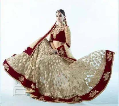 Picture of bridal lehenga designer,lehenga choli cuttingchaniya c,